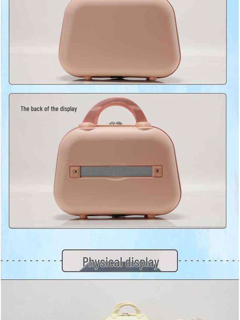Handbag Student Suitcase & Portable Cosmetics Storage/Gift/Souvenir Toolbox