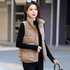 Short down cotton vest women's autumn and winter new cotton vest cotton vest cotton vest outer wear cotton vest batch