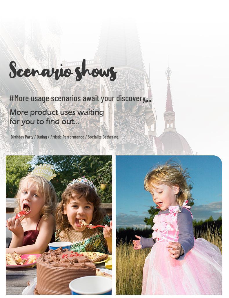 Kids Greek Mythology Halloween Costume - Medusa Snake-Haired Cosplay Outfit