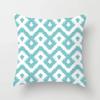 Hot Sale Light Blue Nordic Cushion Covers Modern Geometric Decorative Pillows Cover Sofa Bed Couch Throw Pillows Case Home Decor
