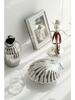 Large Size Stainless Steel Shell Plate with Cover Flip Metal Box Food Dish Fruits Snacks Dessert Box   Jewelry Storage