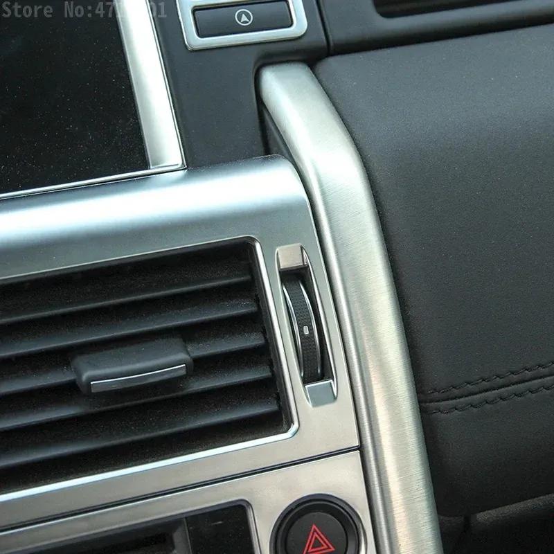 For Land Rover Discovery Sport 2015- ABS Car Center Console Air Conditioning Outlet Vent Cover Trim Interior Car Accessories