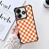 Retro Classic Chess Board Grid Soft Phone Case For Xiaomi Redmi Note 14 15 Pro Plus 13 12 11S 11T 5G 10 9S 9 Plating Anti-Fall F