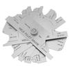 Fillet Weld Gauge Welding Gauge Gage Test Ulnar Welder Inspection Gauge Both Inch And Metric Welding Gauge Fillet Weld Set