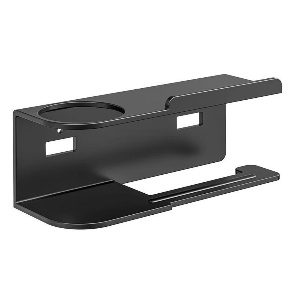 No Drill Toilet Tissue Holder Multifunctional Wall Mounted Bathroom Storage Box Phone Holder Toilet Accessories Tissue Holder