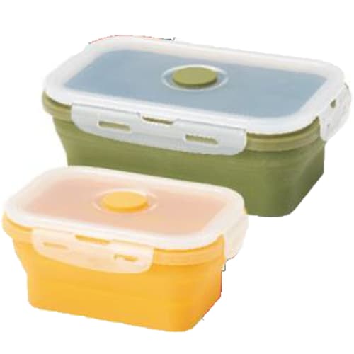 

Marutatsu Storage Containers, Foldable, Silicone, Convenient Storage, Freezer-Safe, Plastic, Airtight, Heat-Resistant, Microwave-Safe, Large and Small
