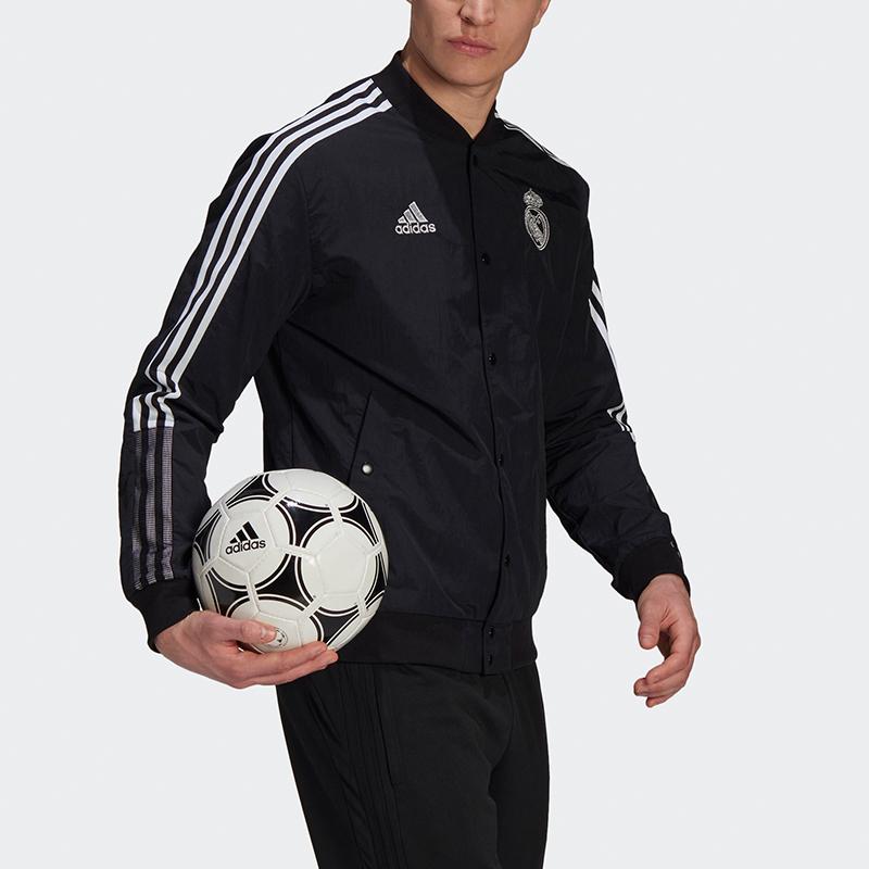 Adidas Pánská bomber bunda Real Madrid CNY Svrchní oblečení Černá GU6958