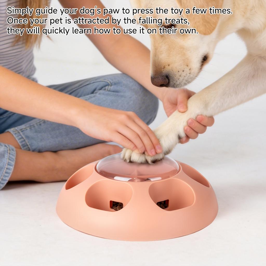 Interactive Dog Feeding Toy Puzzle Slow Food Anti Choking Boredom Relief For Small Medium Large Dogs Available In Three Colors