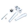 RV Toilet Door Lock Bathroom Door Lock Caravan Boat Handle Lock RV Hardware