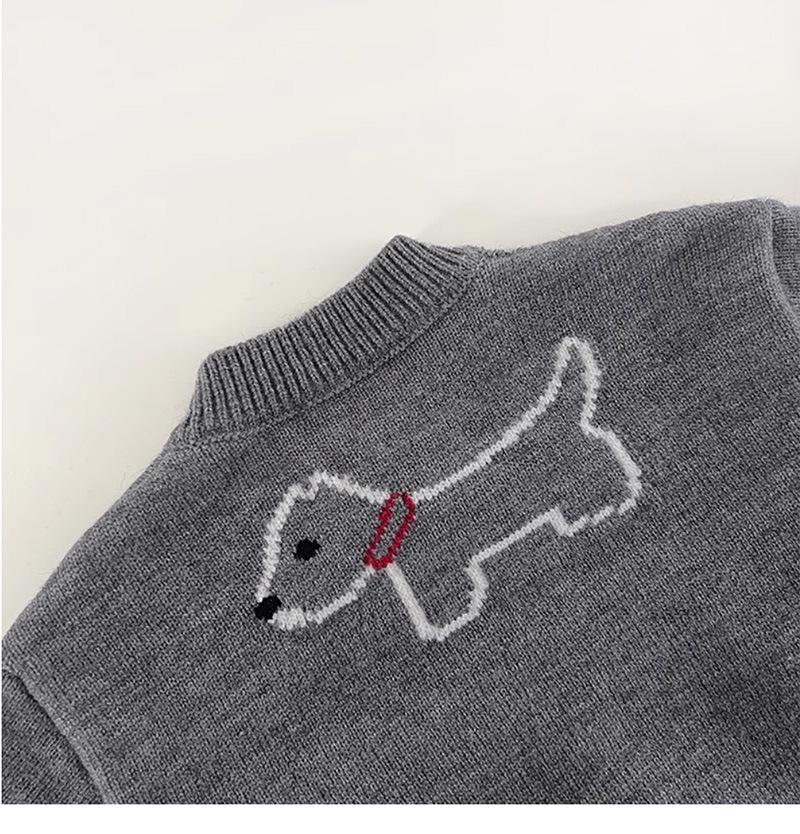 Unisex Toddler Knit Cardigan - Spring/Autumn Style for Boys & Girls
