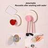 Colorful Strong Suction Cup Hook, No Punching Bathroom Kitchen Hook - Movable, Suitable for Keys, Towels, Bags, Dolls