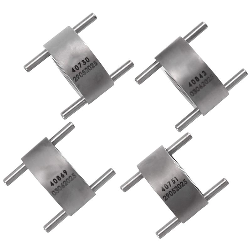 L10A F00GX17004, F00GX17005 F00GX11802 4PCS For 0445115 0445116 0445117 Common Rail Piezo Fuel Injector Control Valve Set