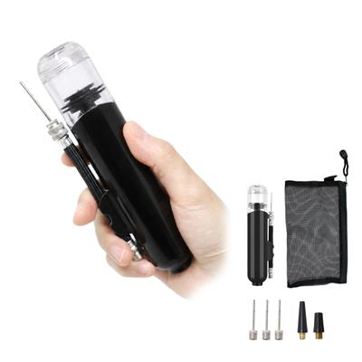 MILASIC Ball Hand No Power Flexible 4 Replacement Storage Pouch for Inflatable Beach Manual Black Inflator, Small, Portable, Double-Action Pump,