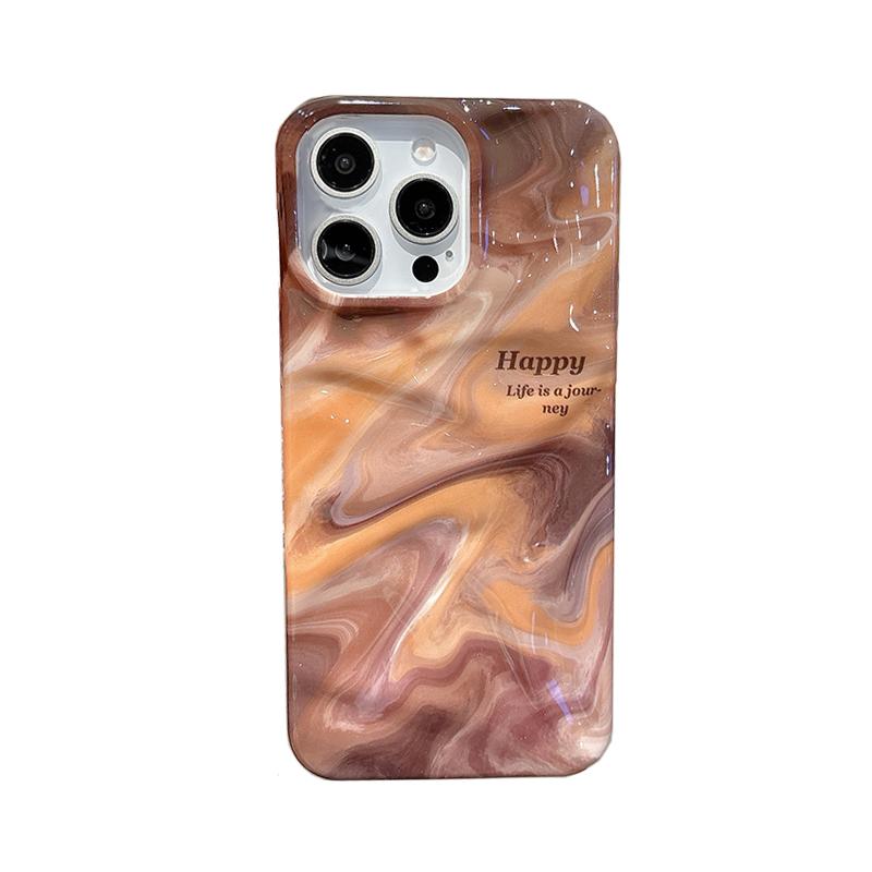 

Fashion Oil Painting Marble Texture TPU Case For iPhone 16 15 13 14 12 11 Pro Max 16 Plus Shockproof Silicone Phone Cover For iPhone 13 Pro