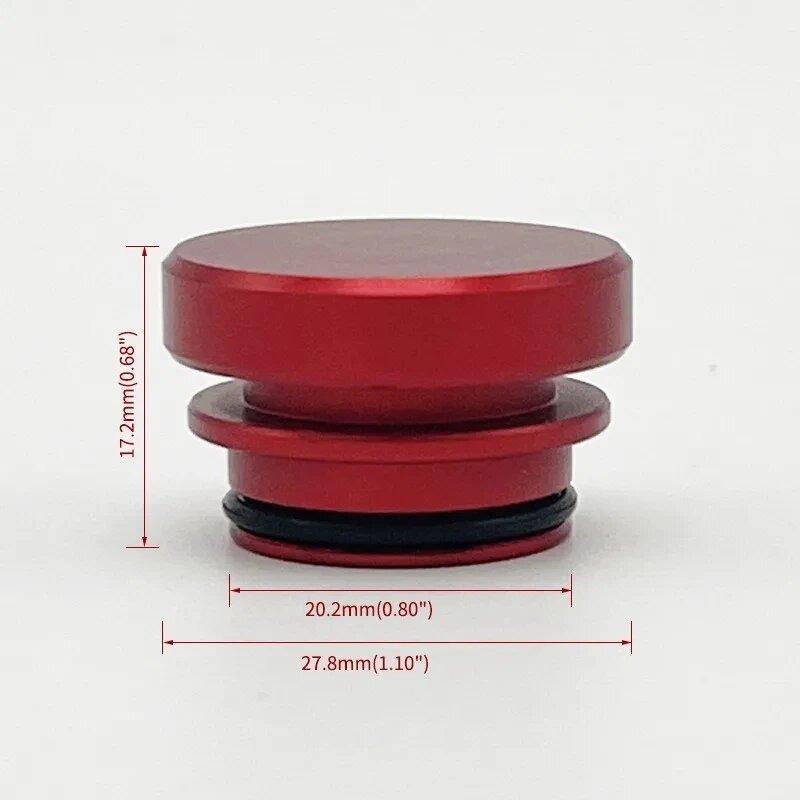 LMN1 2026 Hot VOLKSWAGEN Metal Car Cigarette Lighter Dustproof Plug Cover For Volkswagen VW GTI Logo Sagitar SR32 MK4 Accessories