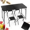 Folding Camping Table, Garden Table, 80x60x70
