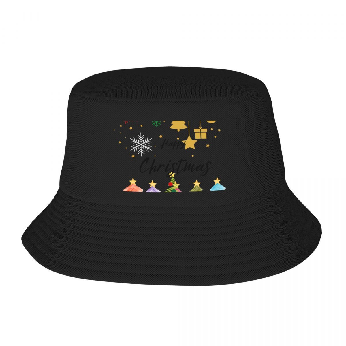 NEW Christmas Bucket Hat Hard Hat Dropshipping Hiking Hat Caps For Unisex Womens