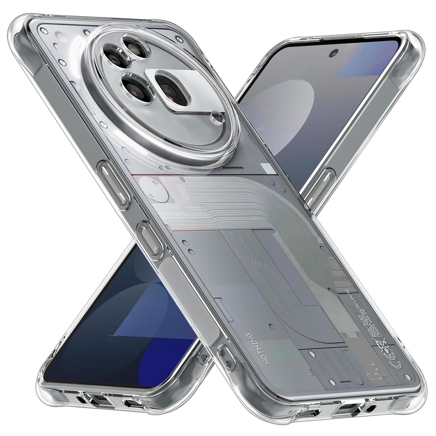 

Чехол Gradient Airbag из ТПУ для Nothing Phone 3a Pro NothingPhone 3A Защитный ударопрочный чехол Fundas Coque Capa Nothing Phone 3a