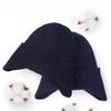 Winter Hat Warm and Cold Hat Big Head Circumference Woolen Hat with Velvet Knit Hat Ear Protection Thick Old Man Hat