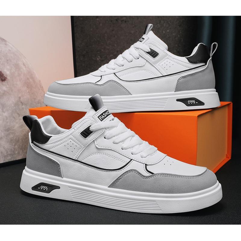 Men‘s Shoes Student White Shoes Summer Youth Board Shoes Men Versatile Casual Sports Breathable Trendy Shoes.