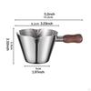 Coffee Measuring Cup Milk Pitcher Jug Multifunctional Pouring for Bar Kitchen