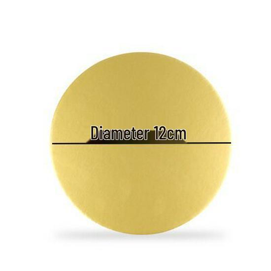 

Gold Reusable Round Cake Base Pad for Home Baking and Birthdays