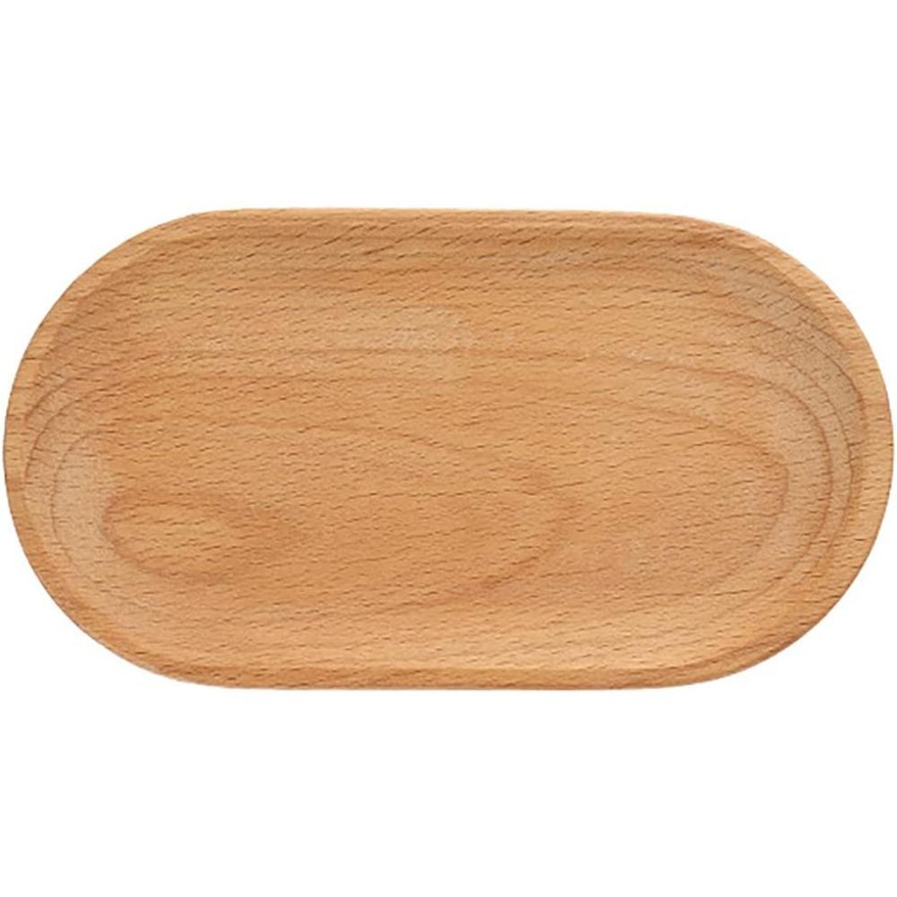 

1 шт. столовая посуда деревянная тарелка овальный поднос из бука мини цельная деревянная маленькая обеденная тарелка детская обеденная тарелка из цельного дерева деревянная тарелка