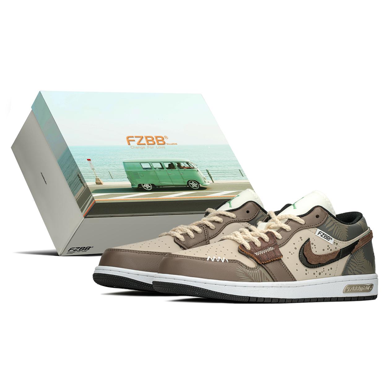 Jordan Air Jordan 1 Waterproof Height Increasing Breathable Moisture Wicking 553558-131(TeamA-S-BOX) 44.5