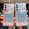 Whales Pattern Case For Samsung Galaxy S25 Edge S22 S23 S24 Ultra S21 S24 FE A56 A36 A26 A35 A55 A54 A16 A15 Card Bag Clear Phone Cover