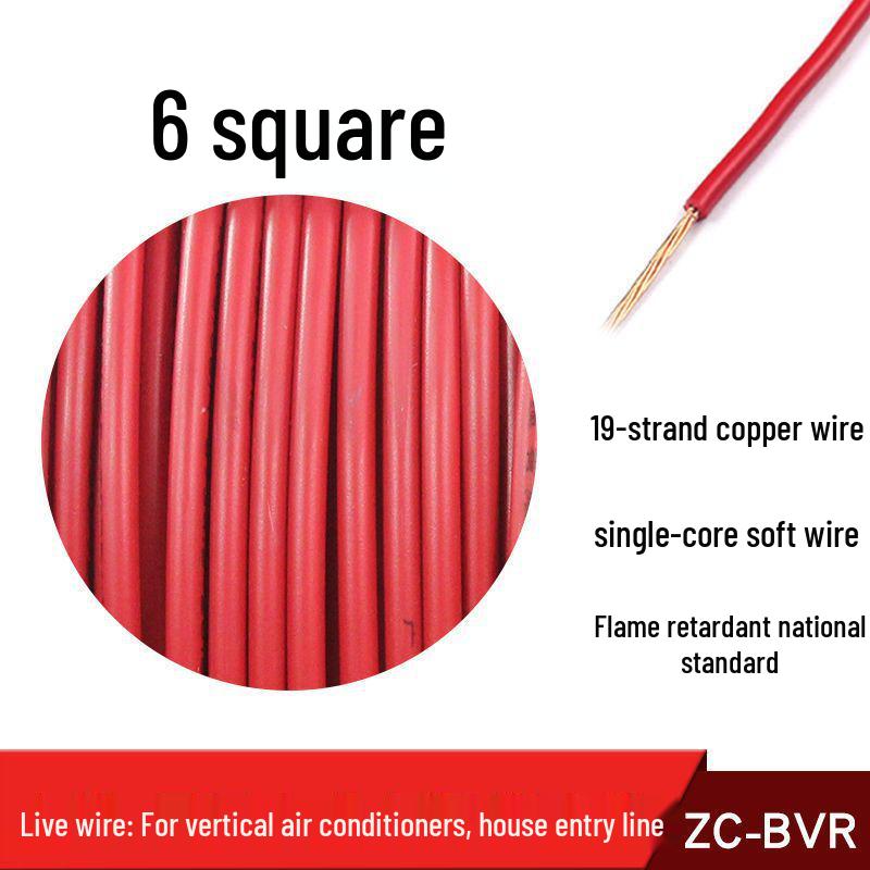 Zhujiang BVR 1.5 Sq Mm Soft Stranded Multi-Strand Copper Wire