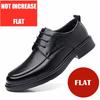3/6/8cm Heel Increase Leather Shoes for Men Spring Summer New Designer British Style Black Groom Wedding Elevator Shoes Man