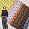 Spring/Summer Lolita Plaid TR Stretch Jacquard Fashion Fabric