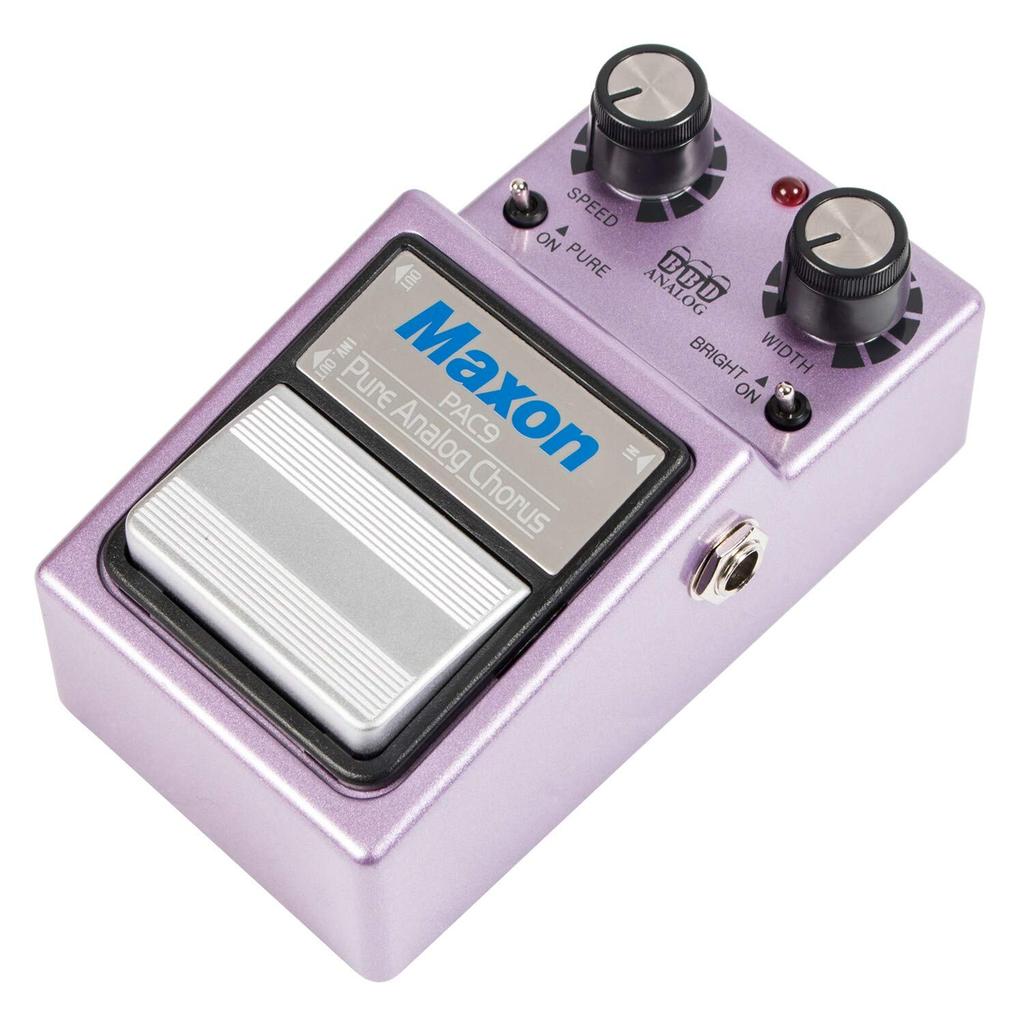 Maxon Pure Analog Chorus PAC9 Guitar Effects Pedal