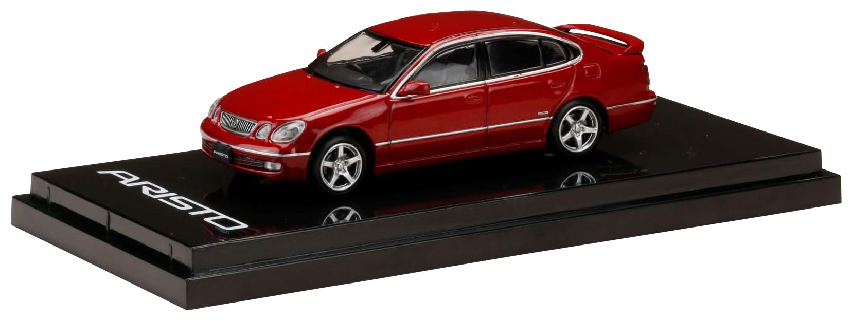 

HJ64 Toyota Aristo V300 VERTEX EDITION Early Model Red Mica Finished Product 1/64
