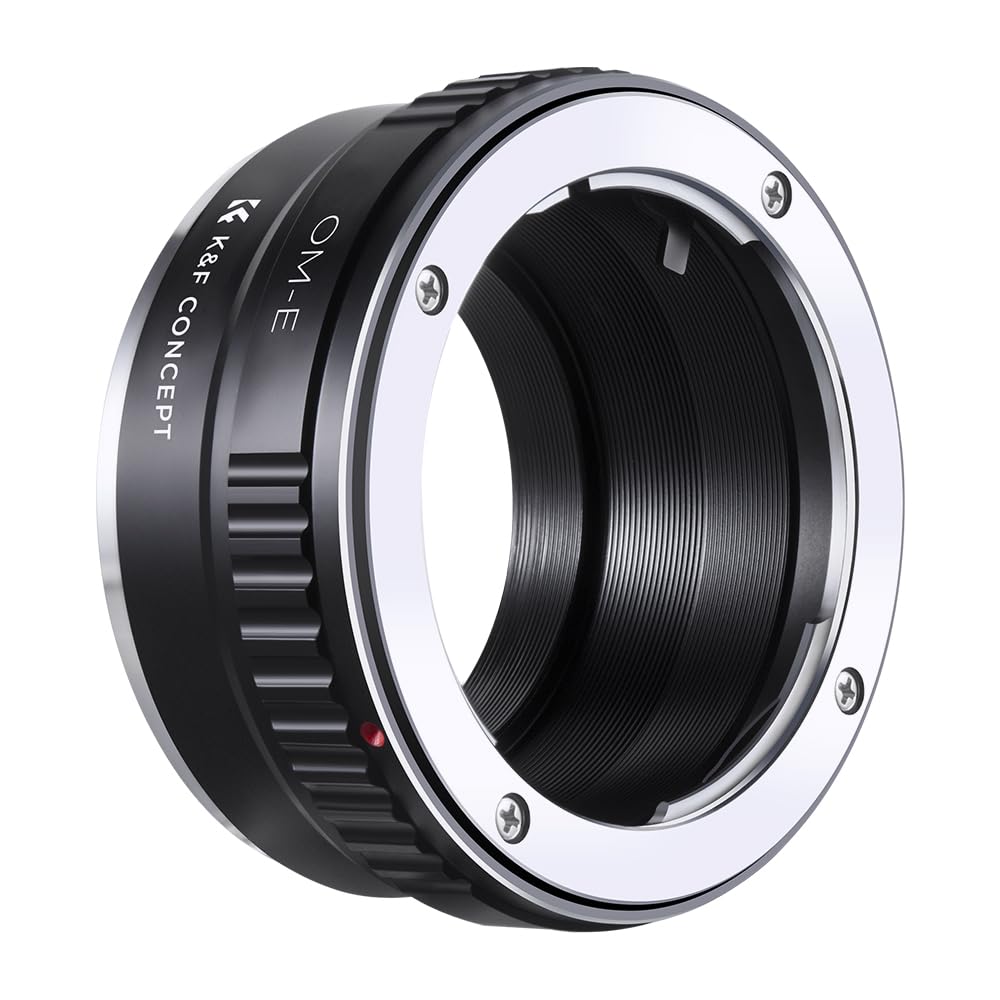 Concept Mount Adapter for Olympus Lenses to Sony NEX Lens Adapter Ring for and Infinity Direct from Manufacturer K&F OM-Mount E-Mount Cameras, ZV-E10