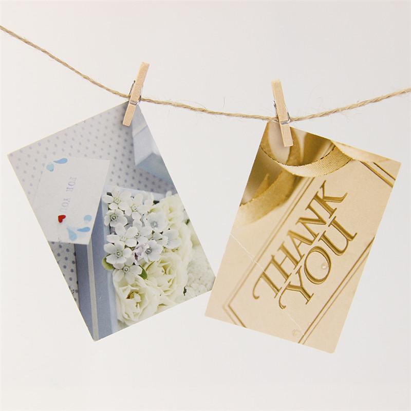 100PCS Small Mini Natural Colorful Wooden Photo Clothespin Craft Decoration DIY Memo Clips Pegs