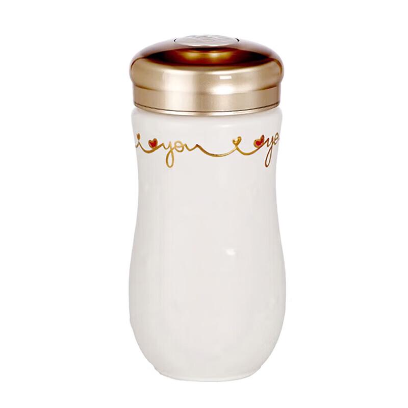 HAERS Qiantangxuan Living Porcelain Stainless Steel Portable Cup
