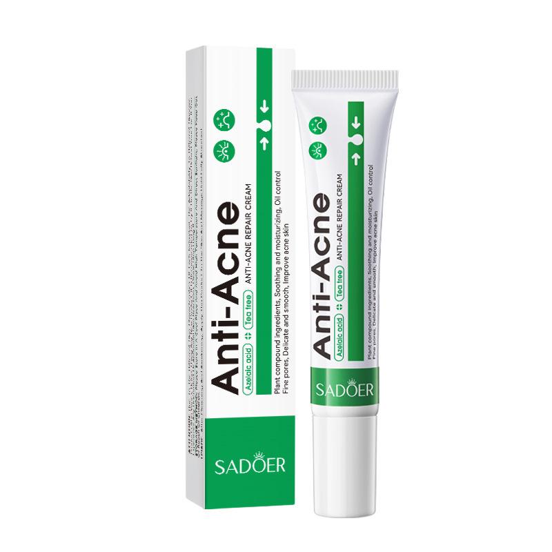 

Крем от прыщей 20 г увлажняющий и питательный крем от прыщей Anti-acne cream 20g