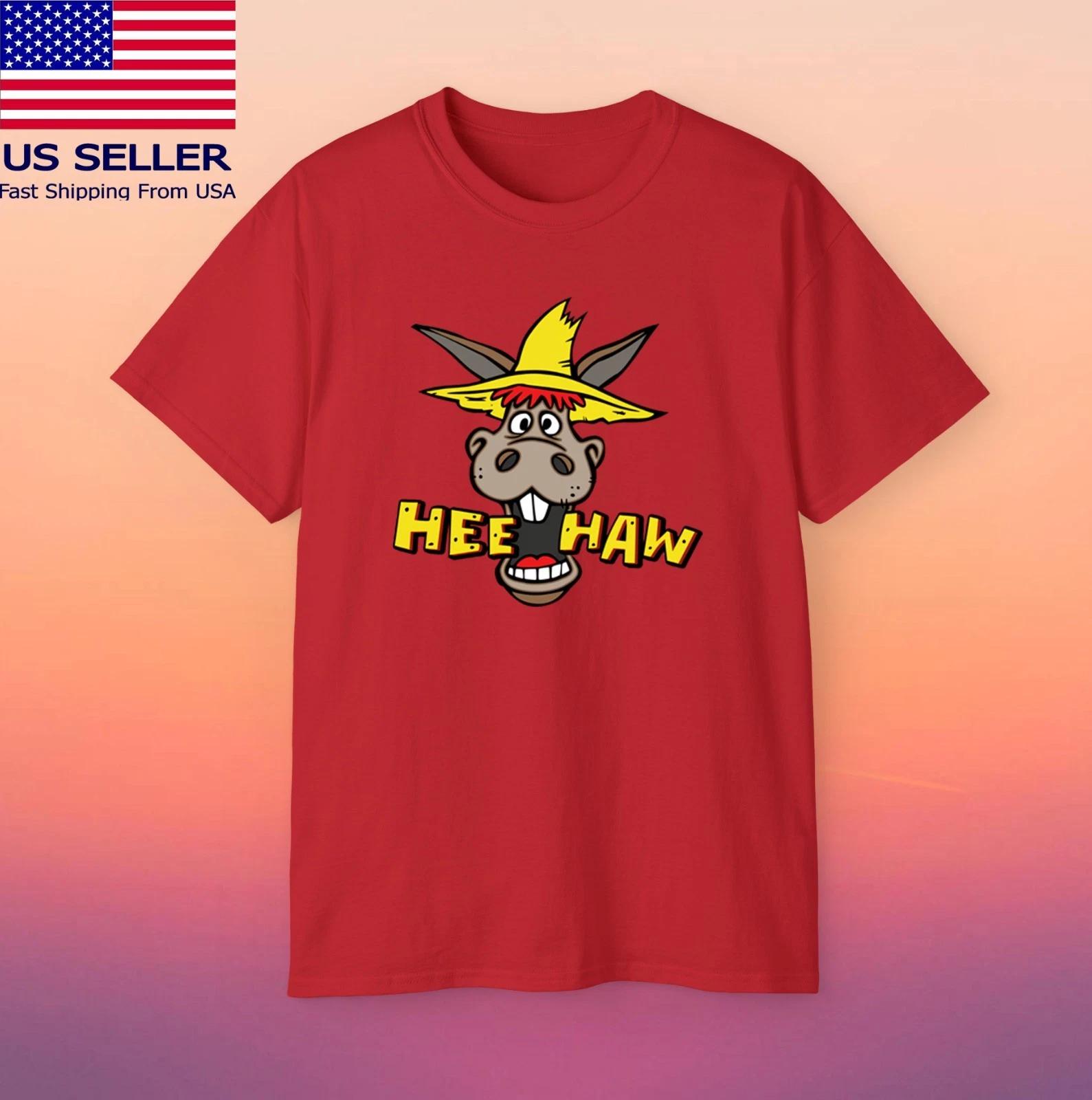 Hee Haw Donkey Country TV Show Men s Red Size S-5XL S
