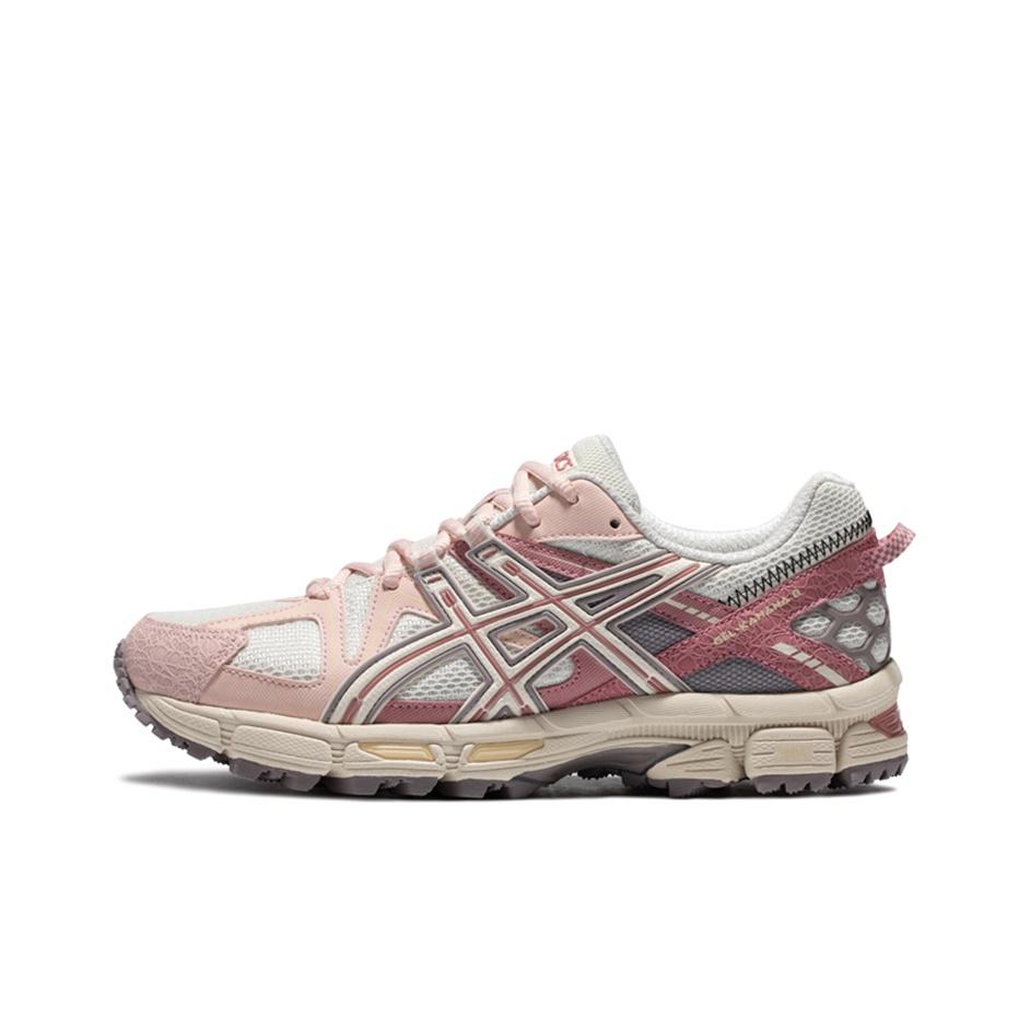 new Asics Gel Kahana 8 White Pink Women's