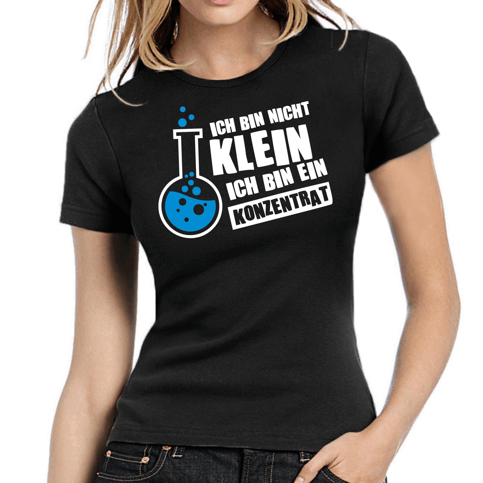 I am not small I am a concentrate Fun Sayings Fun Ladies Girlie T-Shirt Mens Womens Tees Top XL