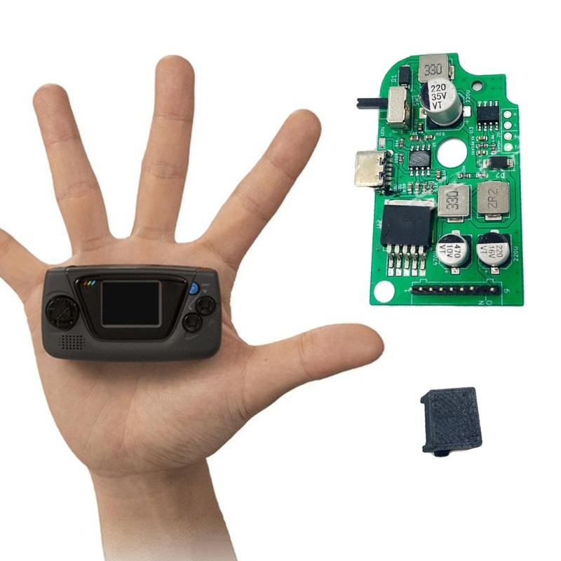 Accesorii de reparare a plăcii de comutator de alimentare ON Off 3.7V 3000mA Verison USB potrivită pentru înlocuirea plăcii de alimentare pentru consola de jocuri GG