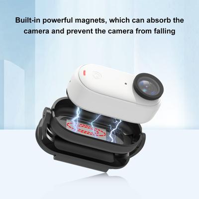 PULUZ PU869 Action Camera Hat Mount Clip Mount Backpack Strap Clip Magnetic Mount for Camera
