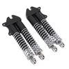 1 Pair 10 Inch Electric Scooter Shock Absorber Scooter Hydraulic Spring Shock Absorber Aluminum Alloy