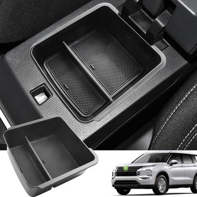 Center Console Organizer Tray for Mitsubishi Outlander 2024 Accessories, Ert Armrest Box Organizer Tray Divider