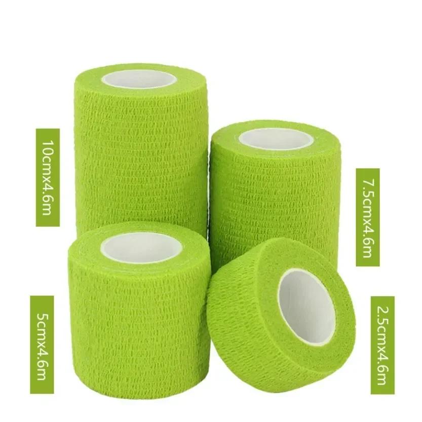 1Pc Bandage Waterproof Medical Therapy Self Adhesive Sports Muscle Tape Finger Joints Wrap First Aid Kit Pet Elastic Bandage