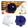 DIY Epoxy Handmade Mold Cute Mini Pig Decoration Silicone Mold Epoxy Resin Molds Home Decoration Moulds Accessories Supplies