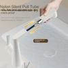 White Pull-Out Wash Basin Faucet | 360° Swivel Lift Design | Hot & Cold Multi-Function for Bathroom