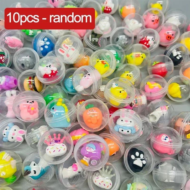 32Mm Transparent Twisted Egg For Mini Claw Machine Toy Accessories Cute Animal Plush Dolls Doll Kids Arcade Crane Machine Toys