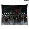 Assassin Creed Wall Tapestry Aesthetic Wall Hanging Printed Fabric Blanket Decorative Tapestries for Bedroom Living Room Home Decor